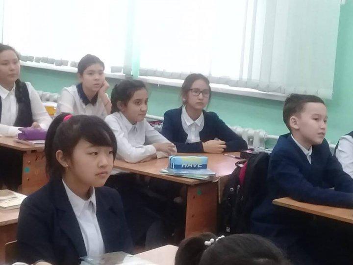 В рамках Республиканской акции «Подросток-Закон-Безопасность» была организована встреча с психологом поликлиники «ZHANUYA» Цой Е.В.